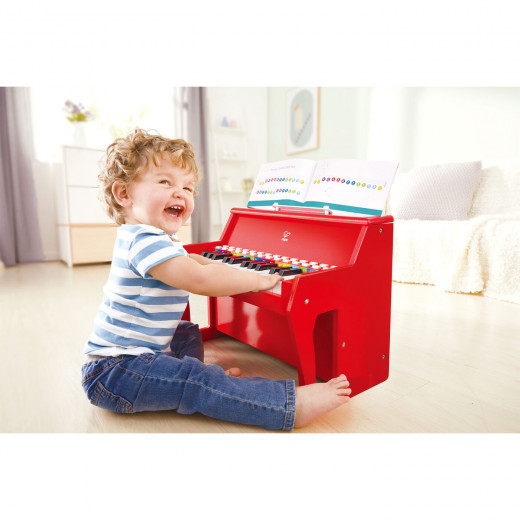 Hape Learn with Lights Piano, Red