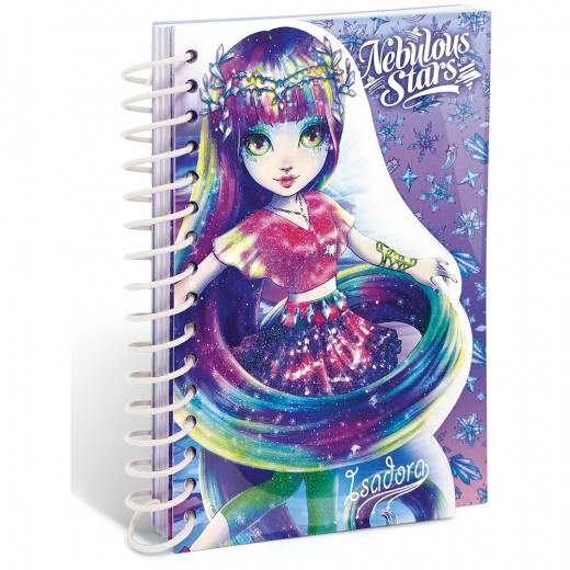 Nebulous Stars Mini Notebook Designer Sketch Pad, Assorted Color, 1 Pieces