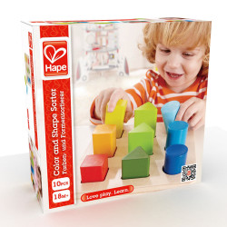 Hape Color & Shape Sorter Learning Toy