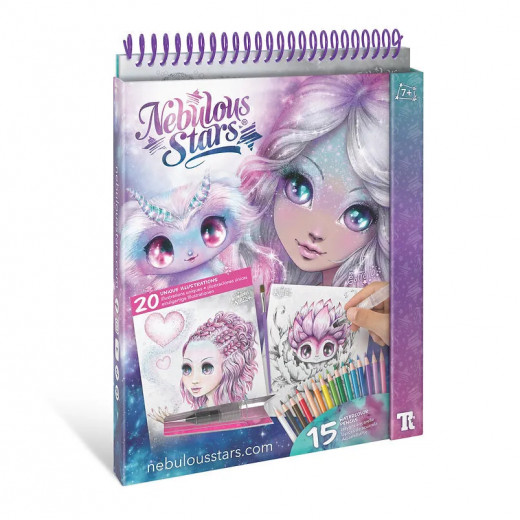 Nebulous Stars Water Coloring Book