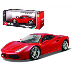 Bburago Ferrari 488 GTB Red 1/18