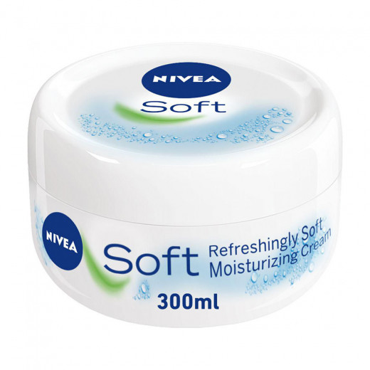 Nivea Soft Cream Jar, 300 ML