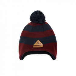 Cool Club Striped Bobble Hat For Boys