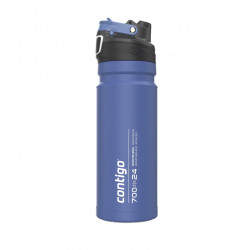 Contigo Premium Outdoor Free Flow Stainless Steel, Blue Color, 720 Ml