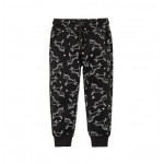 Cool Club Sweatpants, Unicorn Design, Black Color