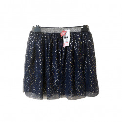 Cool Club Skirt, Navy Blue Color