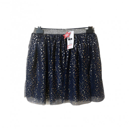 Cool Club Skirt, Navy Blue Color