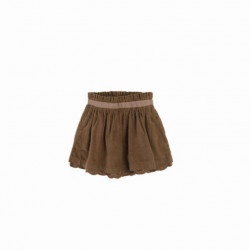 Cool Club Skirt, Brown Color