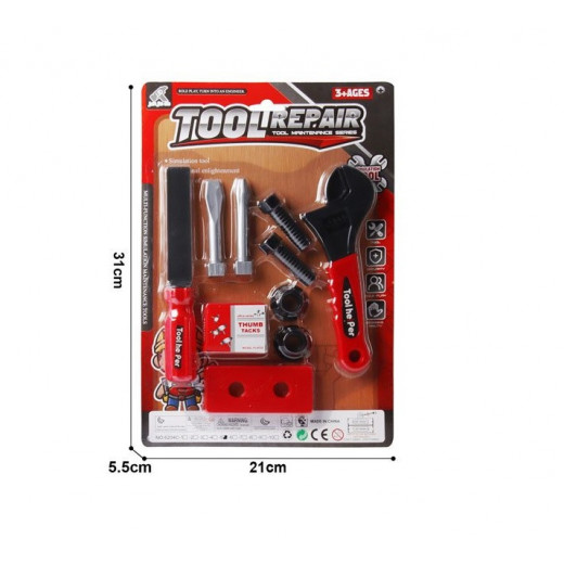 Hand Tools Set, 10 Pieces