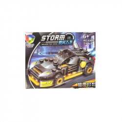 Racing Model Building, Black Color, 71 Pieces