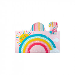 Stephen Joseph Hooded Towel Rainbow