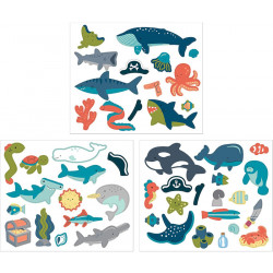 Stephen Joseph Magnetic Play Set, Shark Design