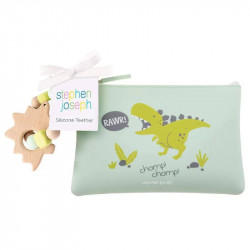 Stephen Joseph Silicone Teethers Dino