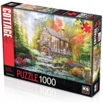 Ks Games Puzzle, The Old Wood Mill Design,1000 Pieces