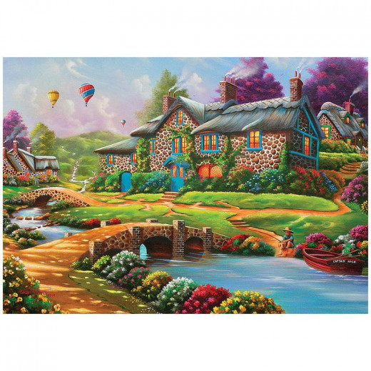 Ks Games Puzzle, Dream Scape House Design,1000 Pieces