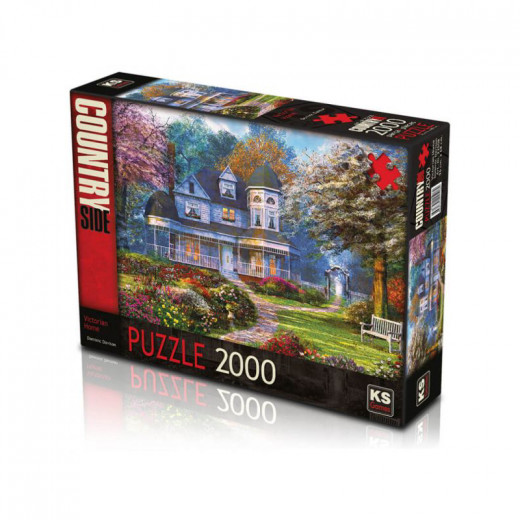 Ks Games Victorian Home Design, 2000 Pieces