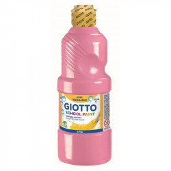 Giotto School Paint, Pink Color, 500 Ml