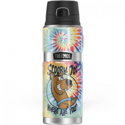 Zak Designs Stainless Steel Water Bottle, Scoopy Doo Design, 16 Ounce