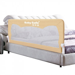 Baby Safe Bed Rail, Beige Color, 120 Cm