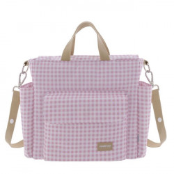 Cambrass Vichy Maternal Bag, Pink Color