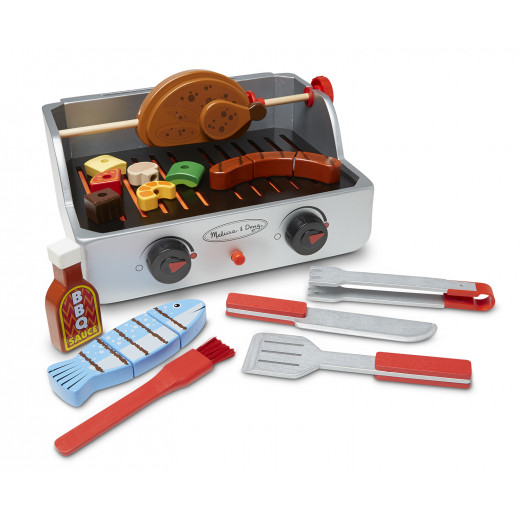 Melissa & Doug Rotisserie & Grill BBQ Set