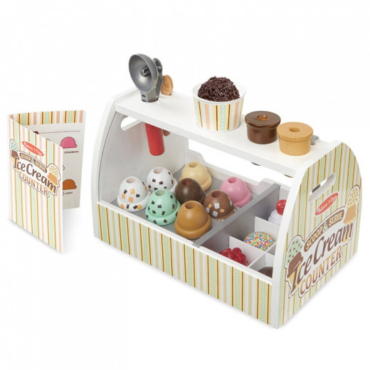 Melissa & Doug Scoop & Serve Ice Cream Counter