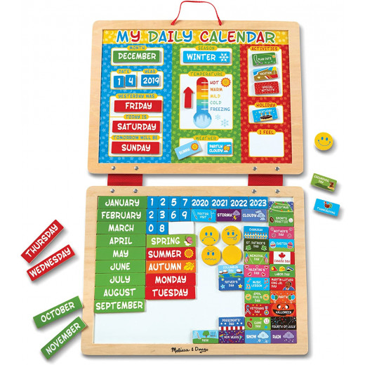 Melissa & Doug My First Daily Magnetic Calendar