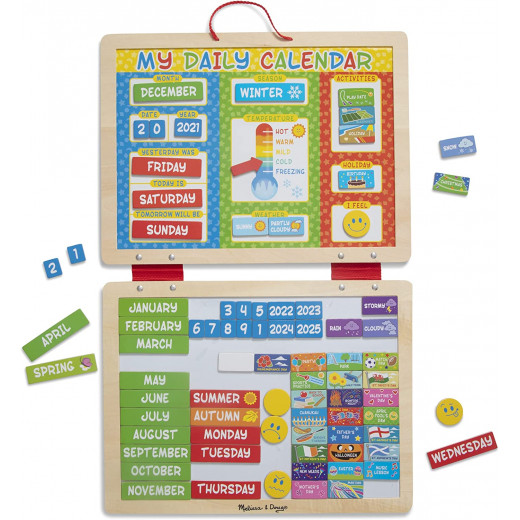 Melissa & Doug My First Daily Magnetic Calendar