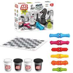 Art Craft Chess Play Dough Set