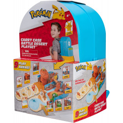 Pokemon Playset Carry Case Battle Desert