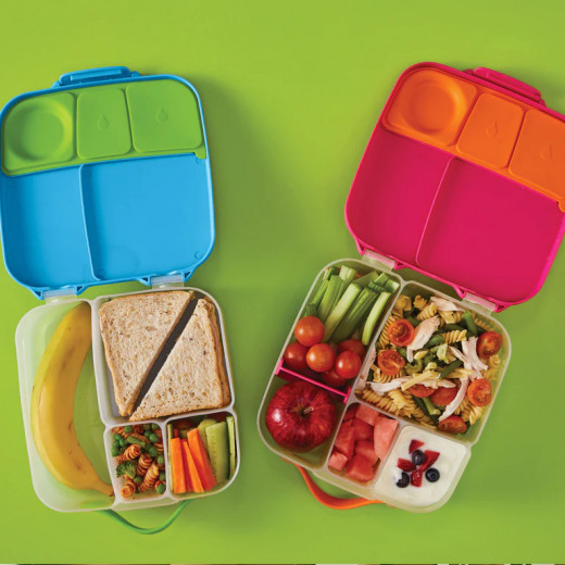 صندوق غذاء للاطفال, ازرق فاتح من بي بوكس