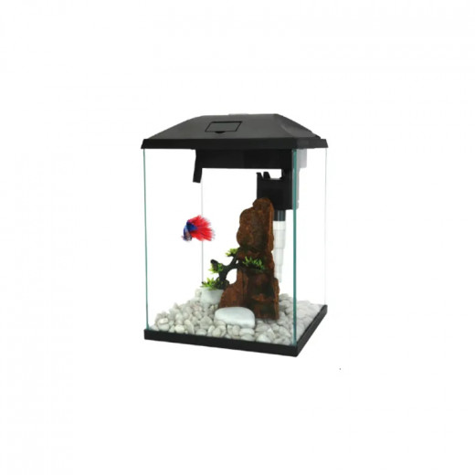 Basic 10L Glass Tank, Black