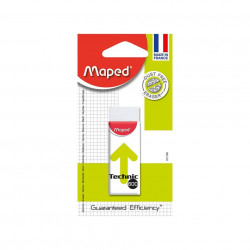 Maped Technic Eraser, White Color, 1 Pieces