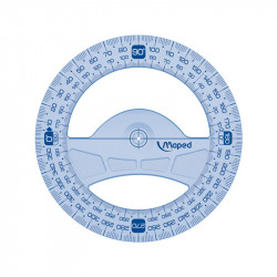 Maped Geometric Protractor 360 degrees, 12 cm