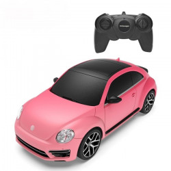 Rastar Remote Control Racing Car Beetle Pink 1:24