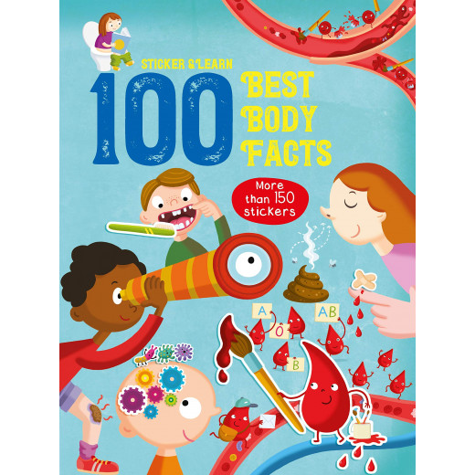 كتاب انشطة للاطفال, جسم الانسان 100 نشاط