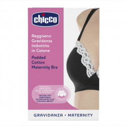 Chicco Cotton Nursing Bra, Black Color