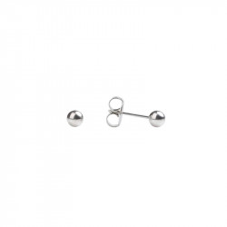 Studex Sensitive Stainless Steel Ball Stud Earrings, 4 Mm