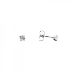 Studex Sensitive Cubic Zirconia Stud Earrings, 4 Mm