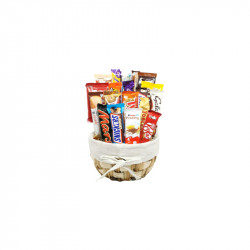 Chocolate Basket Round, Medium Size