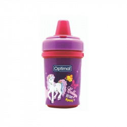 Optimal Children's Mug With Silicone Tip, Purple Color, 240 Ml