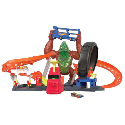 Hot Wheels City Toxic Gorilla Slam Track