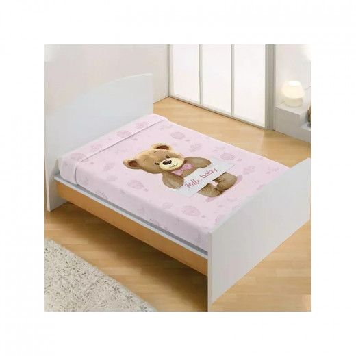 Manterol Baby VIP Blanket, Pink Color Size 110x140