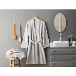 Madame Coco Ryella Kimono Bathrobe, Grey Color