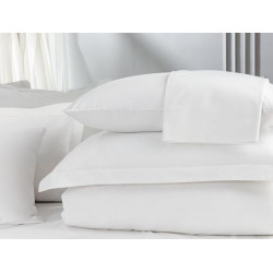 Madame Coco Rue Single Satin Flat Sheet, White Color, Size 160*240