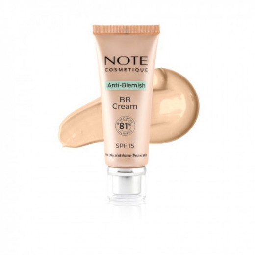 Note Cosmetique Anti-Blemish BB Cream - 06 toffee