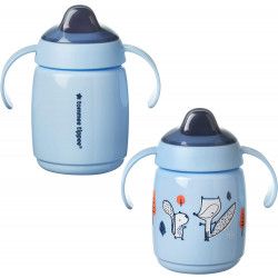 Tommee Tippee Superstar Trainer Sippy Cup for Toddlers, Blue Color, 300Ml