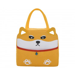 Amigo Lunch Bag, Yellow Color, Dog Design, 23*19*13 Cm