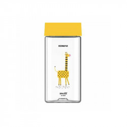 Komax Nemo Zoo Water Bottle, Yellow Color, 430 Ml