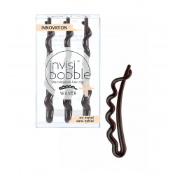 Invisibobble Waver Hair Clips Pretty Dark, 3 Pieces